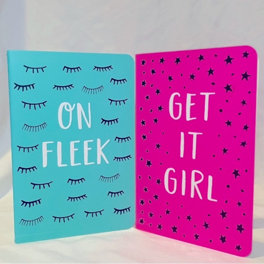 Get It Girl & On Fleek Notebook Set